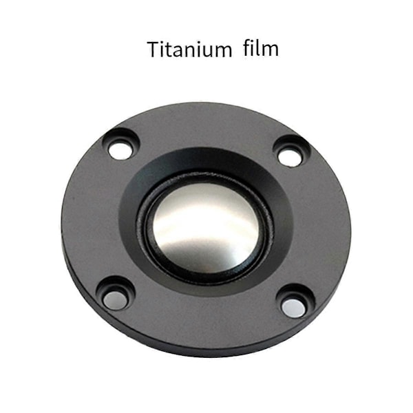 2 st 2-tums 52MM diskanthögtalare 4 Ohm 12W Titanfilm Diskant Högtalare Dome Neodymium Mini Högtalare