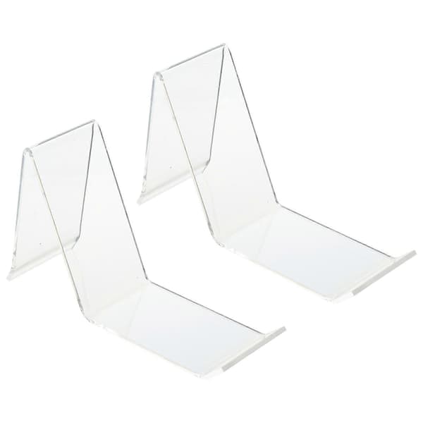 2 stk. Sneaker Hylle Sko Display Sko Riser Akryl Sneaker Holder Sandal Display Stativ