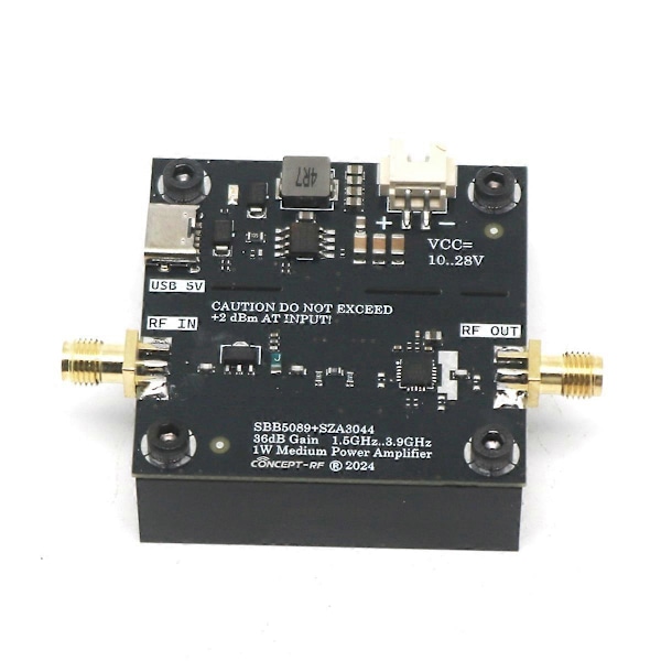 SBB5089+SZA3044 1.5-3.9GHz Bredbands RF Effektförstärkare 36dB