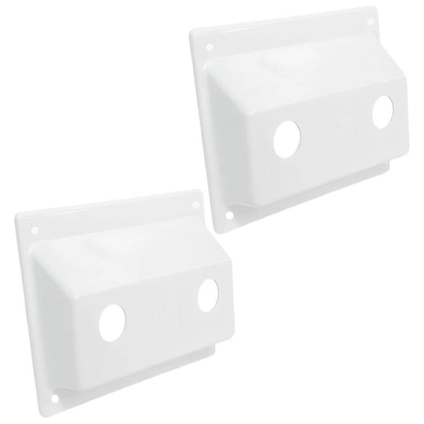 2-pack Kranbricka Avståndshållare Kranskydd Kranmonteringssats för Husbilar Husvagnar Släpvagnar Duschplatta Ersättningsdel
