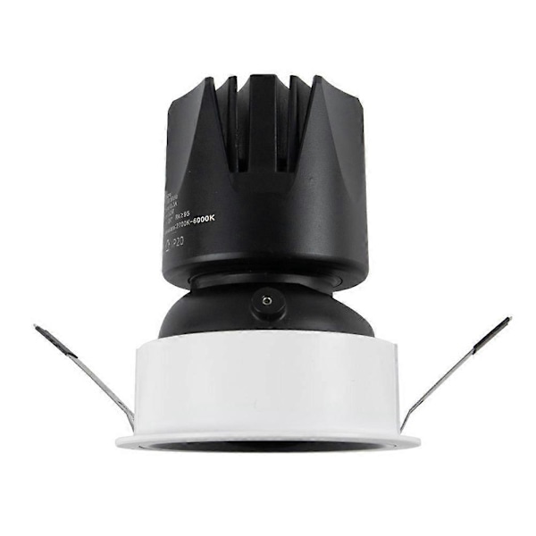 Tuya Zigbee Smart Dimbar Spotlight 12W LED Spotlight Anti-Bländning B