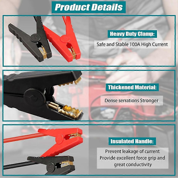 Startkablar Startkit för 18V Batteri