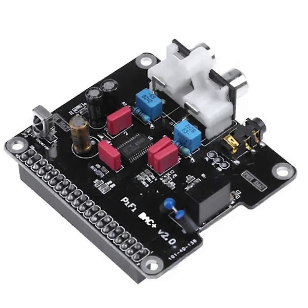 PCM5122 +HIFI Ljudkort Modul I2S Gränssnitt för 3 2 Modell B B+Digital Pinboard V2.0 Kort