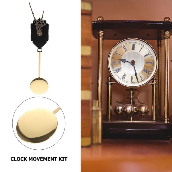 1 Set Tyst Klockrörelse Klockdelar Precision Quartz Klockrörelsedelar