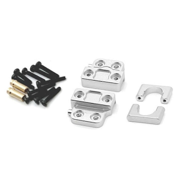 För MN 1/12 MN82 LC79 RC Bil Bakaxel Fjäderfästen Kit Silver