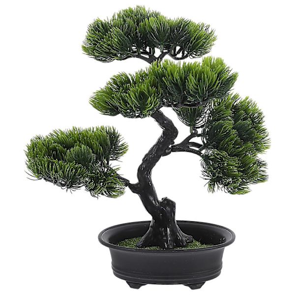 Keinotekoinen mänty Bonsai koriste Sisätiloihin Tekokasvit Sisustus Teko Bonsai koriste