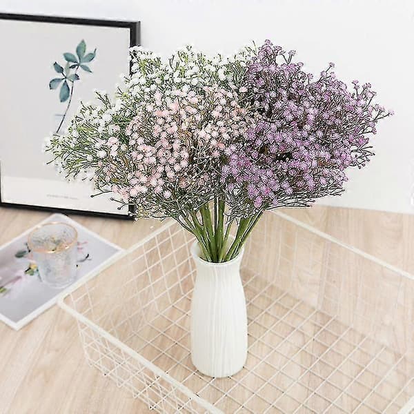 Gypsoa Kunstig Blomst Blomsterpotte Rotte Til Seng