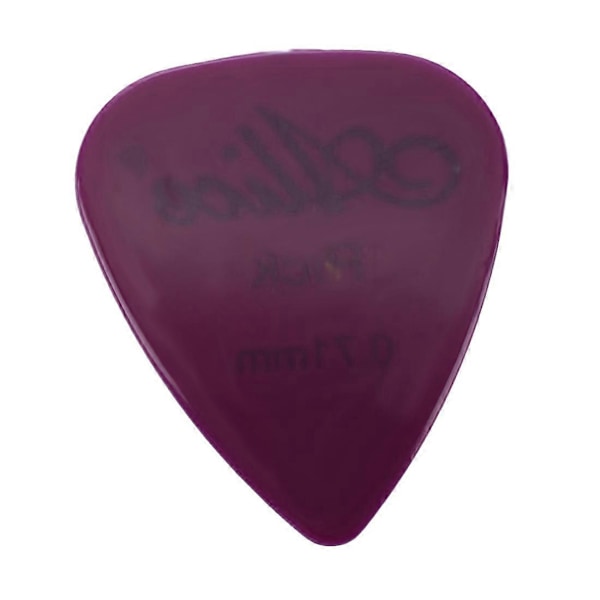 20 st 0,71 mm Släta Nylon Medium Plektrum för El-/Akustisk Gitarr