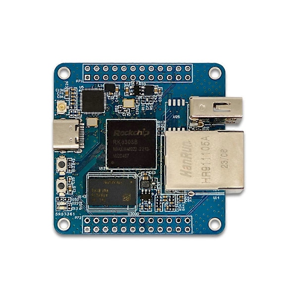 RK3308B CPU Utvecklingskort Fyrkärnig ARM -A35