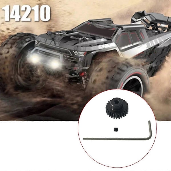 Uppgraderad 0.6 Mod 26T Motorväxel För Go 1/14 14210 RC Bil