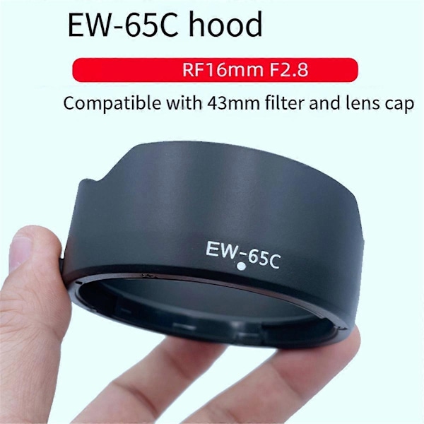 EW-65C Motljusskydd för Kameralins för RF16mm F2.8