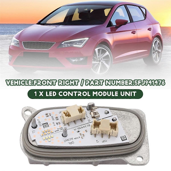 För SEAT Leon LED Strålkastare Varselljus 5FJ941475 Höger