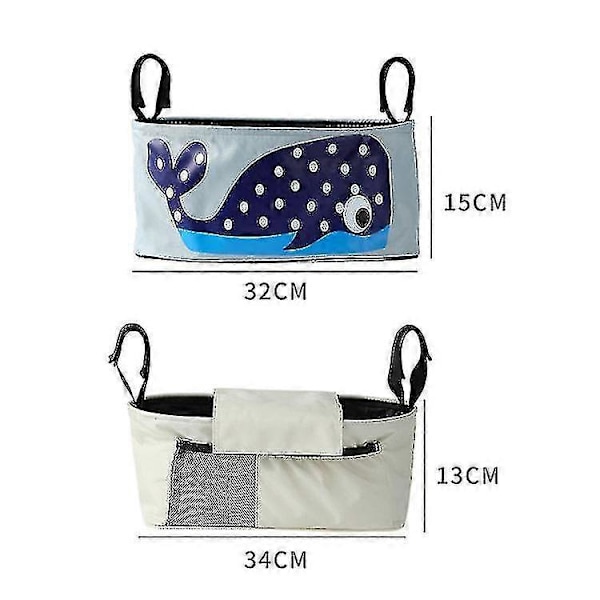 Ny Tryckt Hängande Väska 3pcs