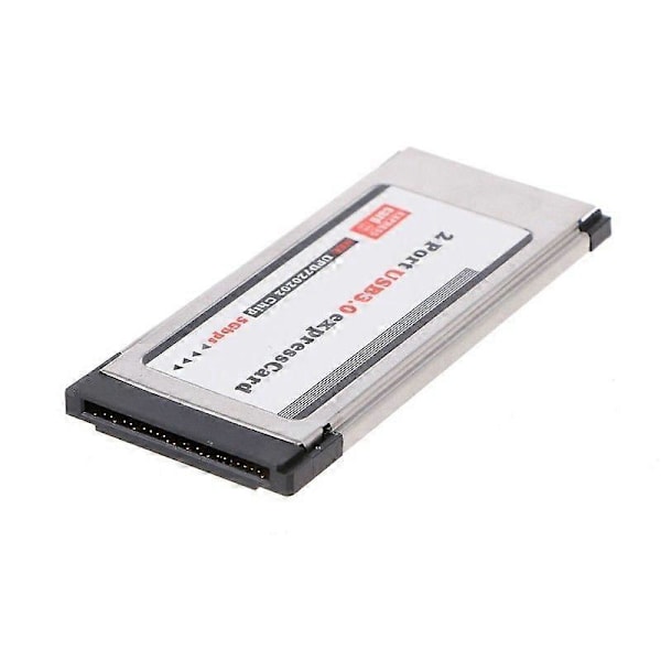 PCI-E PCI Express till USB 3.0 2 Port 34 mm Expresscard Kort Konverter Adapter