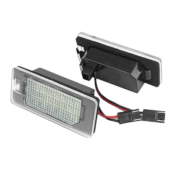 Bil Bakre Registreringsskylt Lampa för 500X 2014-2019 LED Registreringsskyltsbelysning