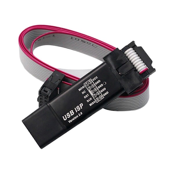 USB ISP USBISP USBASP ASP Programmer til 51 AVR WIN7 64
