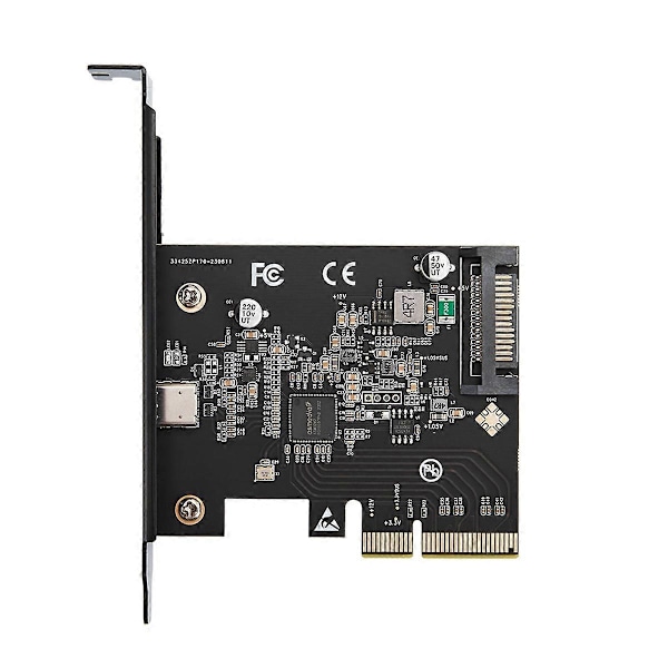 USB-C 3.2 Gen 2x2 PCI-e Gen 3 x4 Typ-c Expansionskort 20Gbps ASMedia