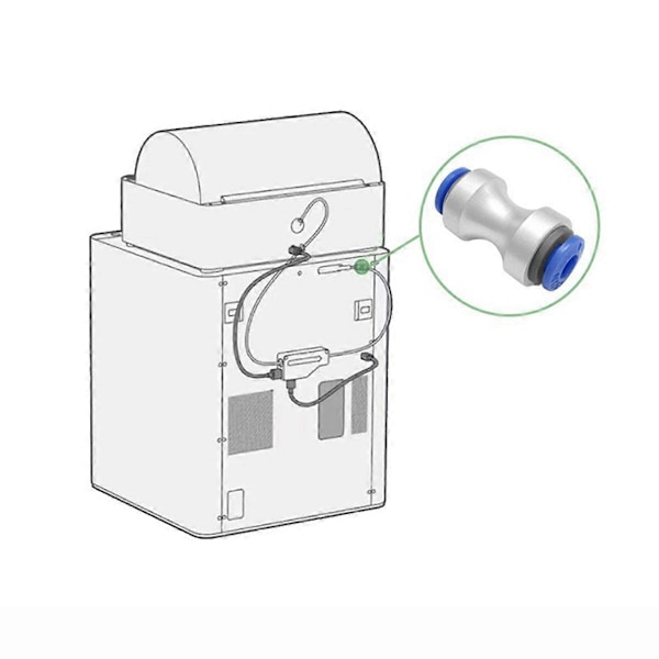 PTFE Adapter Material Rör Expansionsport för X1/P1 Serien