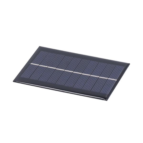 1W 5V Solpanel Polykrystallinsk Silicium Solar Epoxy Ark til Skibe Flyvemaskiner Udendørs Solcellelys