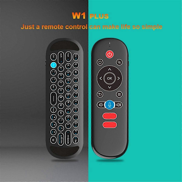 Trådlöst Mini Tangentbord för Android Smart TV Box med Bakgrundsbelysning