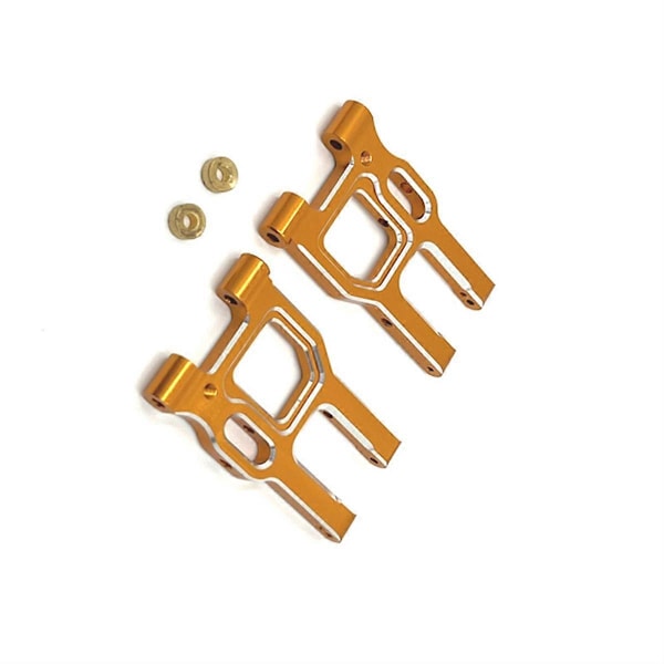 RC Bil Uppgradering Främre Bärarmskit för LC RACING 1/10 PTG-2 Guld