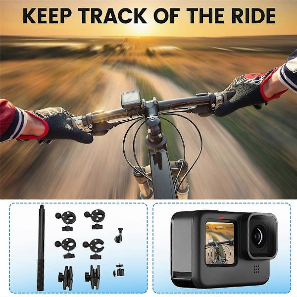 Til X2 X3 Motorcykel Cykel Panorama Selfie Stick