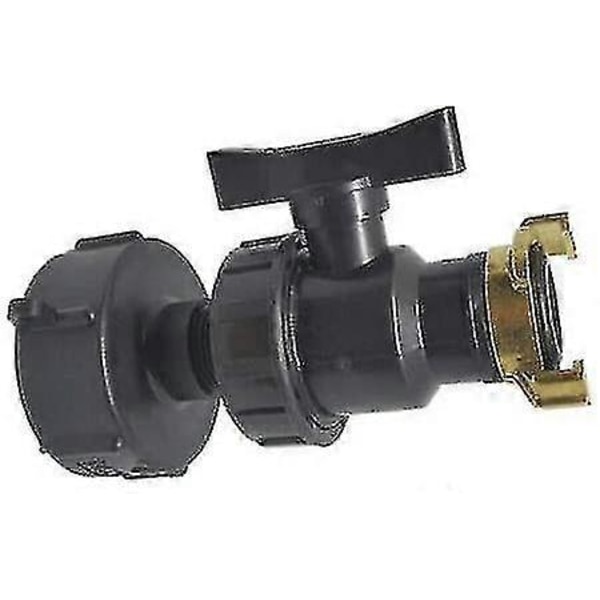 IBC-adapter, S60x6 IBC-tankkopplingar - Tagghylsans utloppsvattenkoppling