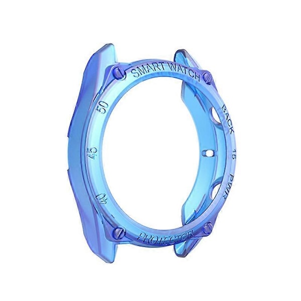 Skyddsfodral Mjuk TPU Anti-fall 41mm/45mm Smart Klocka Ram Skal Skydd för Samsung Galaxy Watch 3 Blue 45mm