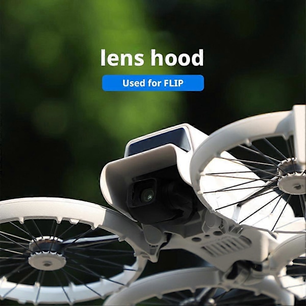 Linsskydd för DJI Flip Förhindra bländning Snabbutlösning Solskydd Gimbal Black
