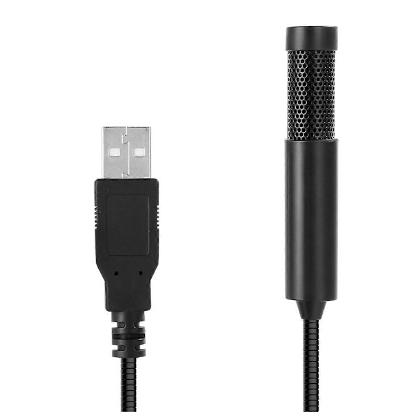 Mini USB Kondensatormikrofon, för Sång, Webbsändning, Onlineundervisning