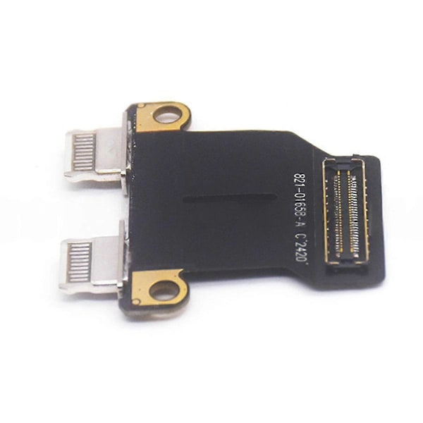 DC Strömjack Kontakt I/O USB-C Kort Flexkabel Laddningsport för 13in A1932 A2179 2018 2019 2020 A2337