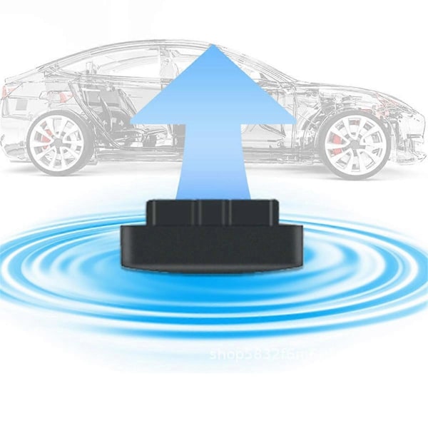 2 st Diagnostikverktygsadapter V1.5 EML327 5.0 Bluetooth OBD2 Skanner Kodläsare för Lastbil Bil Feldiagnostikinstrument