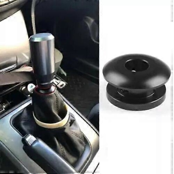 Universal 12mm Växelspaksknopp Damaskhållare Adapter Begränsare Manuell Växelspak Växelspaksknopp Stopp Svart Röd Blå Silver Red