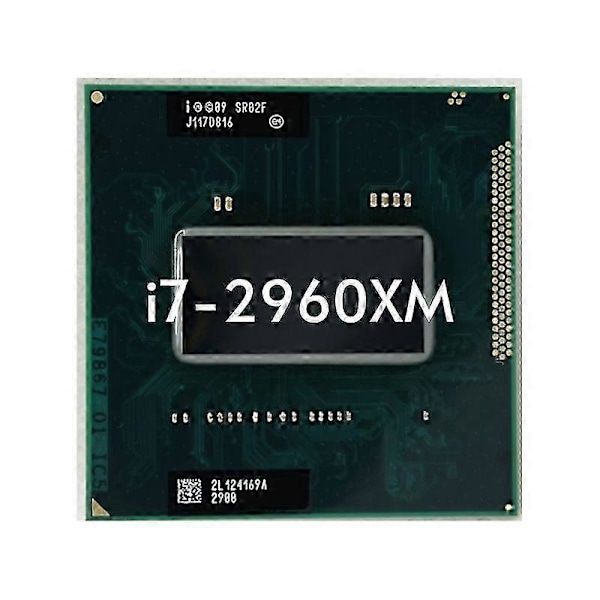 2025 Suoritin i7-2960XM 2.7GHz 4-ydin 8-säie 8MB 32nm 55W Mobiili CPU