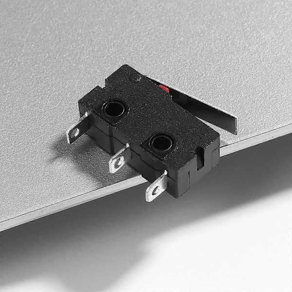 WINOMO 10 stk. AC 125V 5 Amp SPDT 1NO 1NC Kort Lige Hængselarm Mini Mikrokontakt