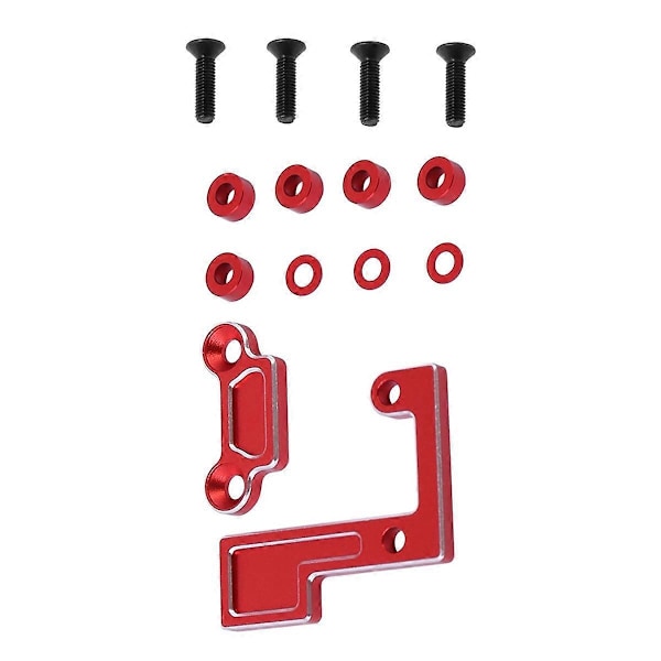 RC Bil Uppgradering Spindelstöd Kit för 1/10 RC Bildelar Röd