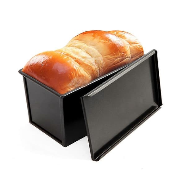 Brødform med non-stick låg, rektangulær kageform, toast kageform, bageværktøj