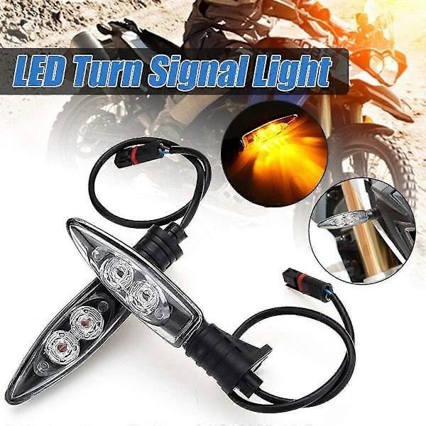 För - R1200GS Adv F650GS R1200R S1000R S1000RR F800GS K1300S G310R/GS Blinkers LED Indi