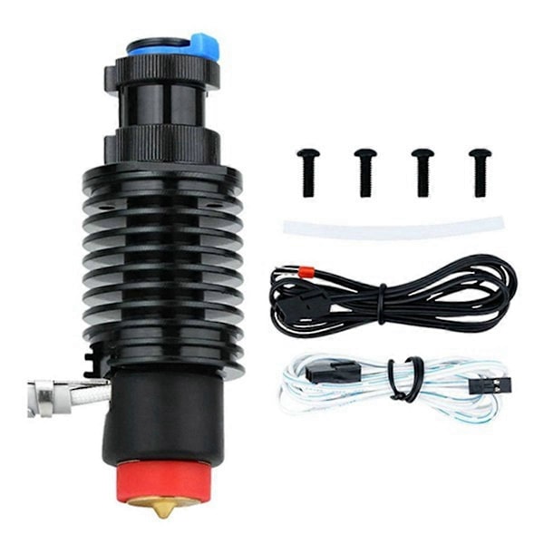 För E3D Revo Keramisk Hotend Kit V6 Radiator Mässingsmunstycke för Ender