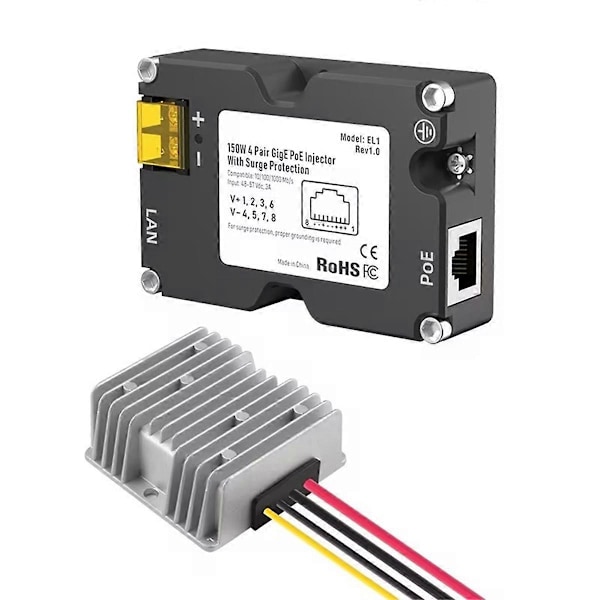 Antennadapter för V2 150W EL1 POE Strömförsörjning