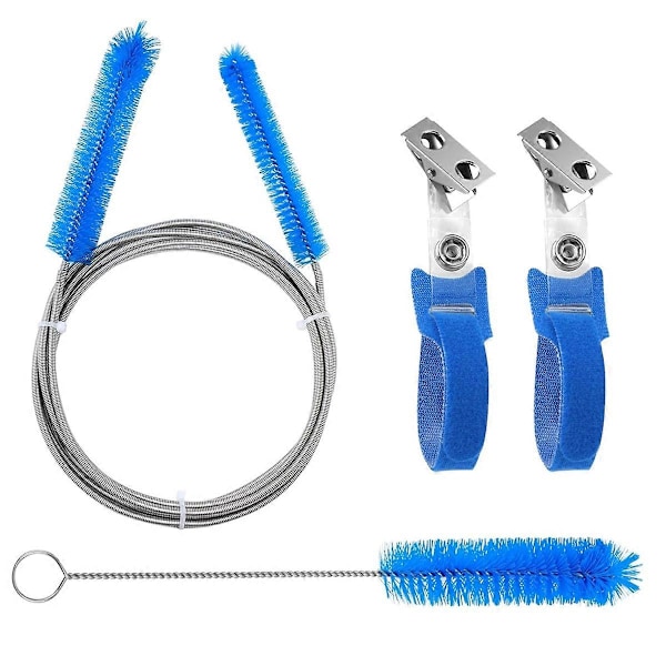 4-osainen CPAP-letkun puhdistusharjasetti, halkaisijat 15–22 mm