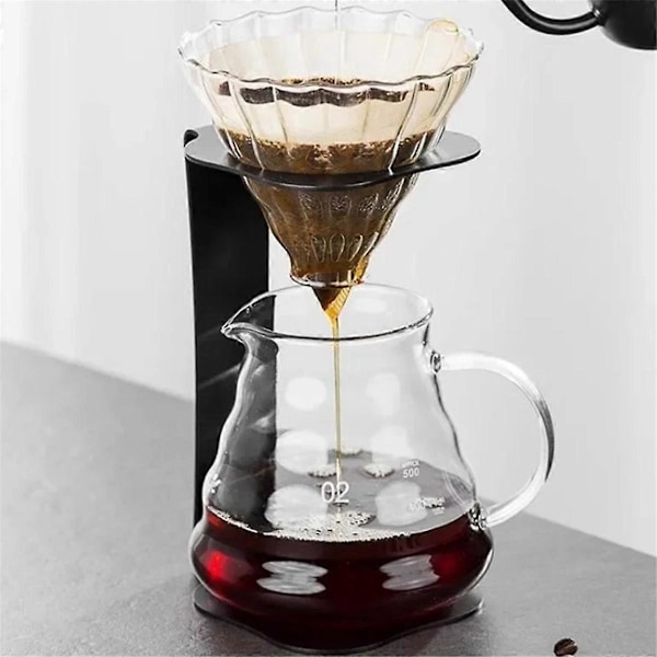 Portabel Handbryggnings Kaffeställ Dropp Häll över Kaffeställ