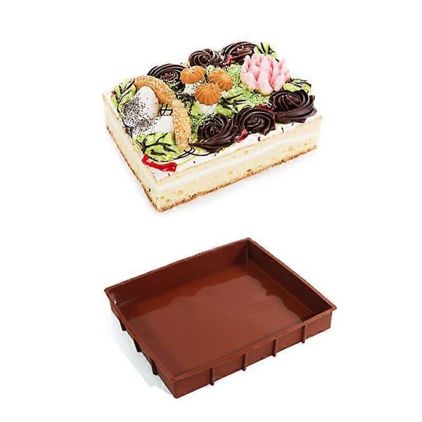 Silikon Kakform Limpa Form Rektangulär Brödform Toast Bakform Nonstick Bakform Limpa Form
