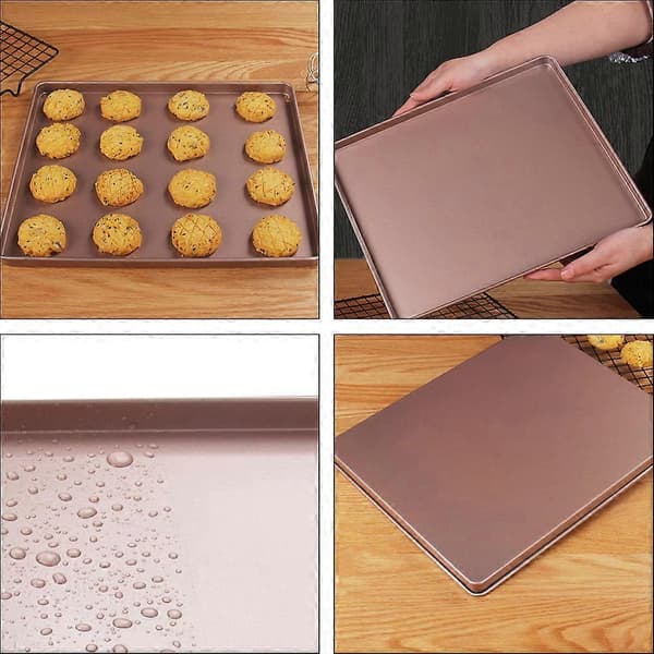 1 stk. Multifunktionel bageplade non-stick brødplade praktisk køkkenkageform