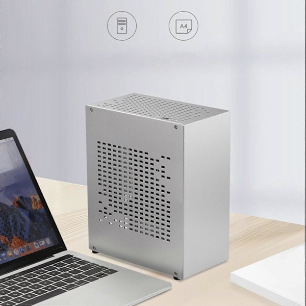 A07 Mini ITX Datorchassi USB3.0 Kabinett med Förlängningskabel (A)