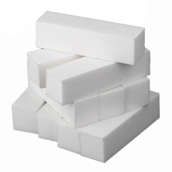 20 st Nagel Slipande Buffer Sandpapper Block Svamp Filar Manikyr Poleringsverktyg