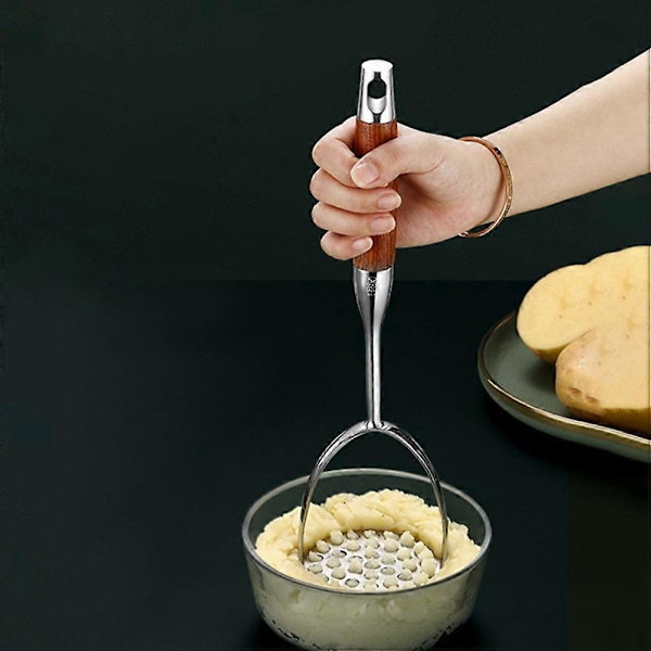 Köttkvarnar Hemmabruk Trä Potatisstöt Metall Potatisstöt Potatispress
