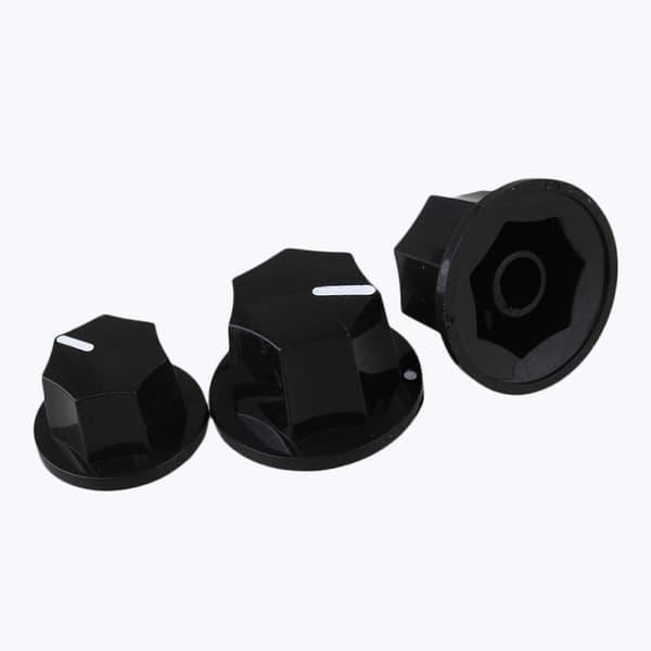 15 stk. Vinta guitar knop til 6 mm delt akselpot