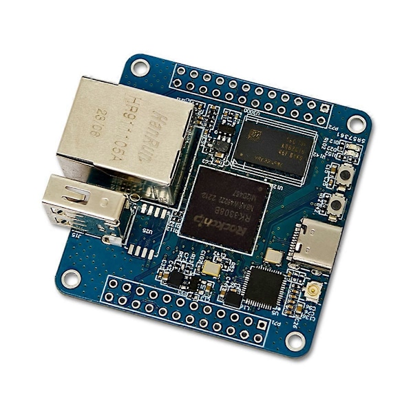 RK3308B CPU Utvecklingskort Fyrkärnig ARM -A35