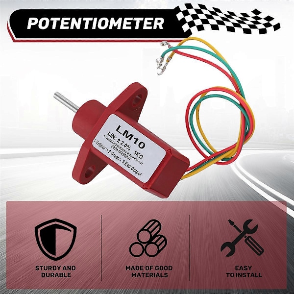 LM10/3M29 3 Ledninger 5K Ohm EPS Styretøjs Potentiometer Sensor